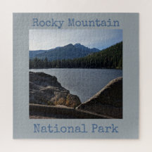 Rocky Mountain Nationalpark Bear Lake Jigsaw Puzz