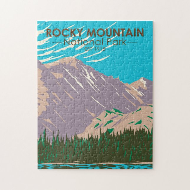 Rocky Mountain Nationalpark Colorado Bellinzona (Vertikal)