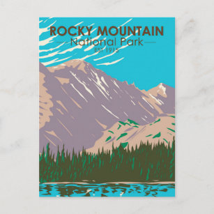 Rocky Mountain Nationalpark Colorado Bellinzona Postkarte