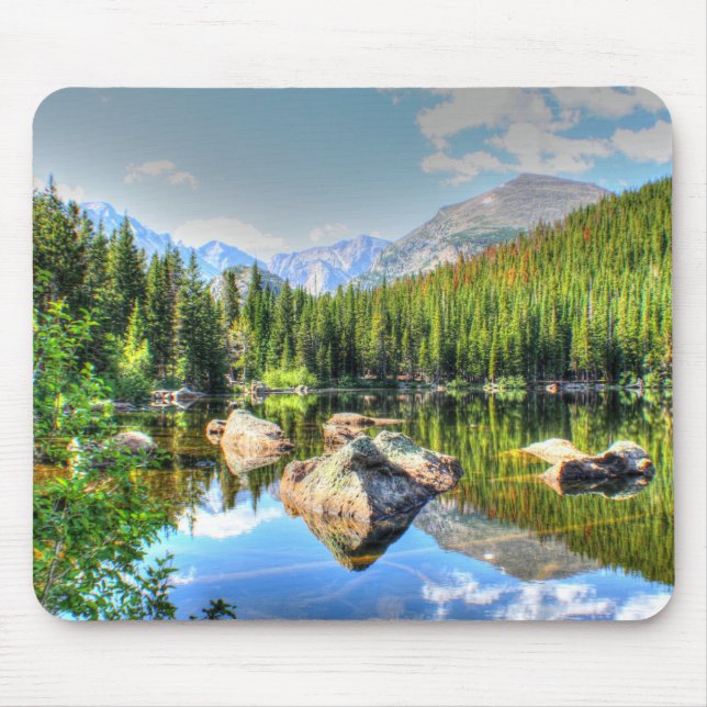 Rocky Mountain Nationalpark Colorado Mousepad (Vorne)