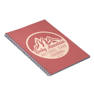 Rocky Mountain Nationalpark Colorado Notizblock