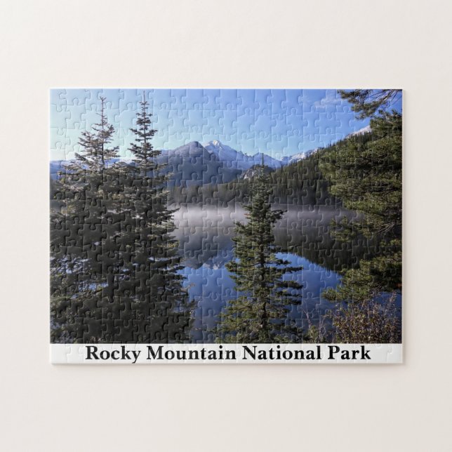 Rocky Mountain Nationalpark-Colorado-Puzzlespiel (Horizontal)