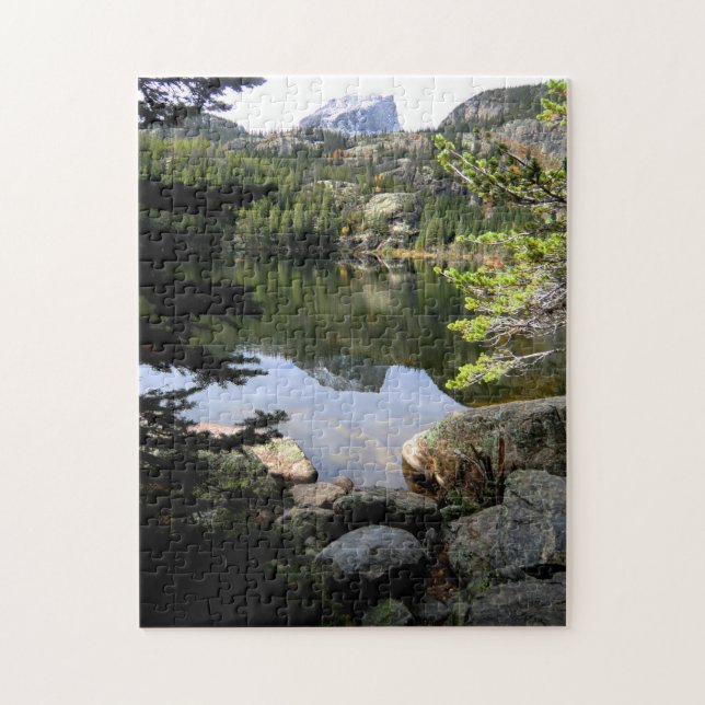 Rocky Mountain Nationalpark-Colorado-Puzzlespiel (Vertikal)