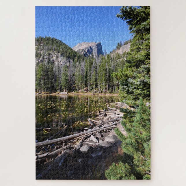 Rocky Mountain Nationalpark-Colorado-Puzzlespiel (Vertikal)