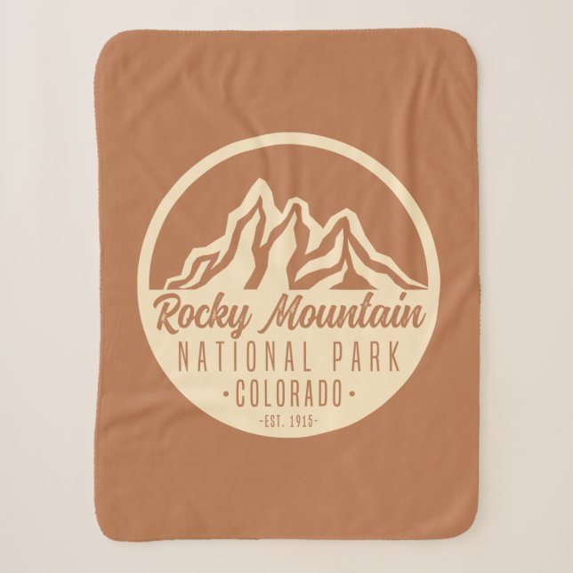 Rocky Mountain Nationalpark Colorado Sherpadecke (Vorderseite)