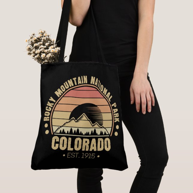 Rocky Mountain Nationalpark Colorado Tasche (Von Nahem)