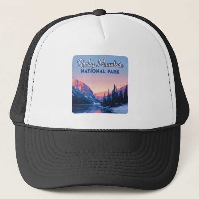 Rocky Mountain Nationalpark Colorado Truckerkappe (Vorderseite)