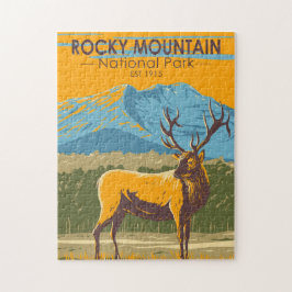 Rocky Mountain Nationalpark Colorado Vintage