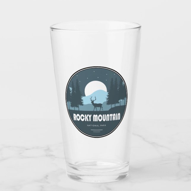 Rocky Mountain Nationalpark Deer Glas (Vorderseite)