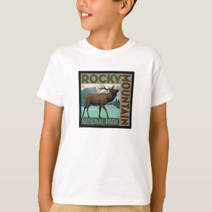 Rocky Mountain Nationalpark   Elch T-Shirt