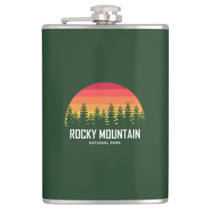 Rocky Mountain Nationalpark Flachmann
