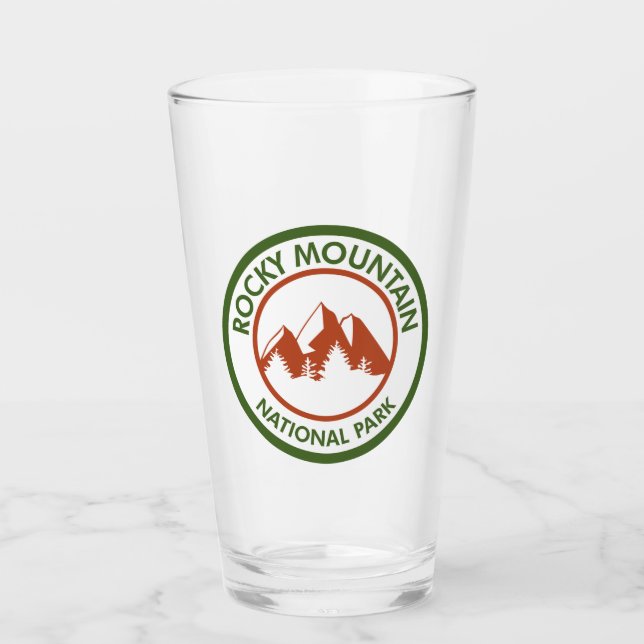 Rocky Mountain Nationalpark Glas (Vorderseite)