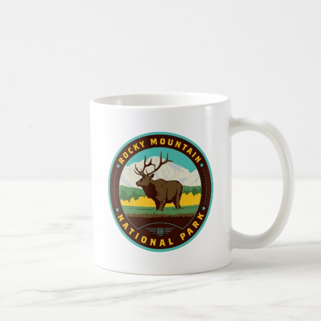 Rocky Mountain Nationalpark Kaffeetasse (Rechts)