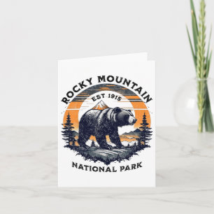 Rocky Mountain Nationalpark Karte