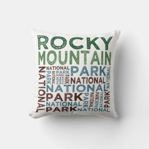 Rocky Mountain Nationalpark Kissen
