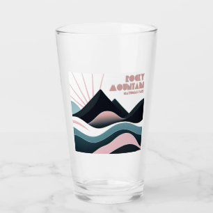 Rocky Mountain Nationalpark Kolored Hills Glas
