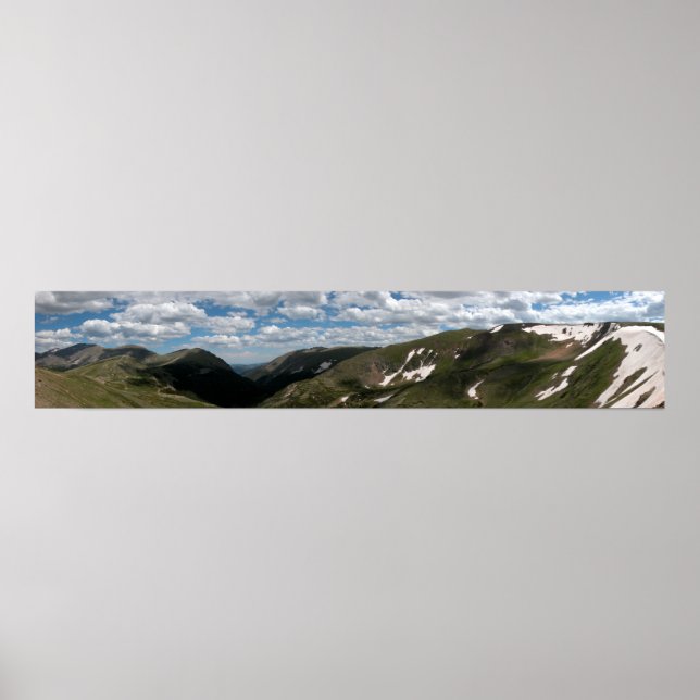 Rocky Mountain Nationalpark Panorama 2 Poster (Vorne)