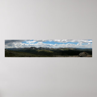 Rocky Mountain Nationalpark Panorama 4 Poster