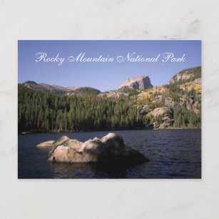 Rocky Mountain Nationalpark Postcard Postkarte