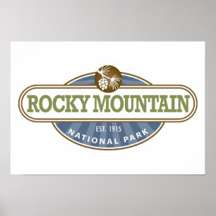 Rocky Mountain Nationalpark Poster