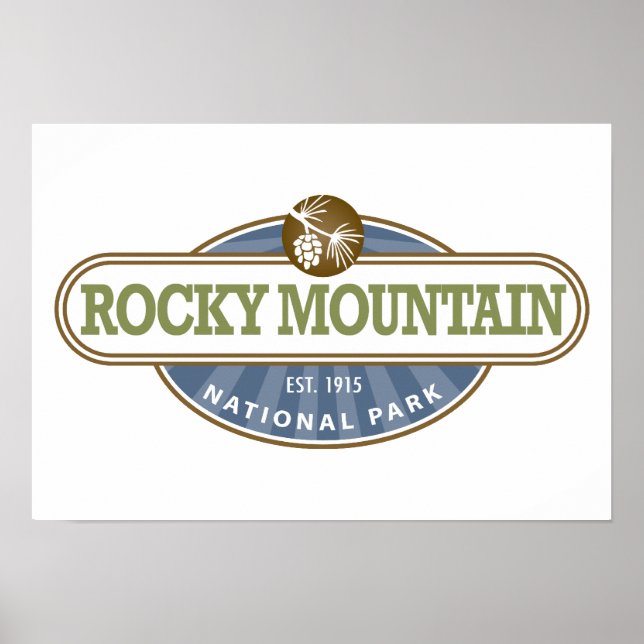 Rocky Mountain Nationalpark Poster (Vorne)