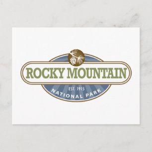 Rocky Mountain Nationalpark Postkarte