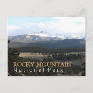 Rocky Mountain Nationalpark Postkarte