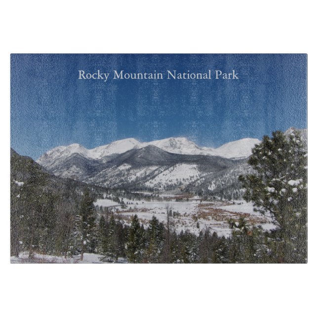 Rocky Mountain Nationalpark-Schneidebrett Schneidebrett (Vorderseite)