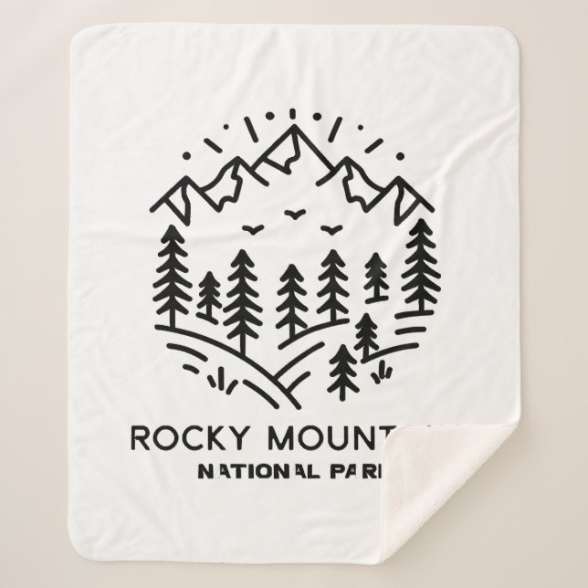 Rocky Mountain Nationalpark Sherpadecke (Vorderseite)