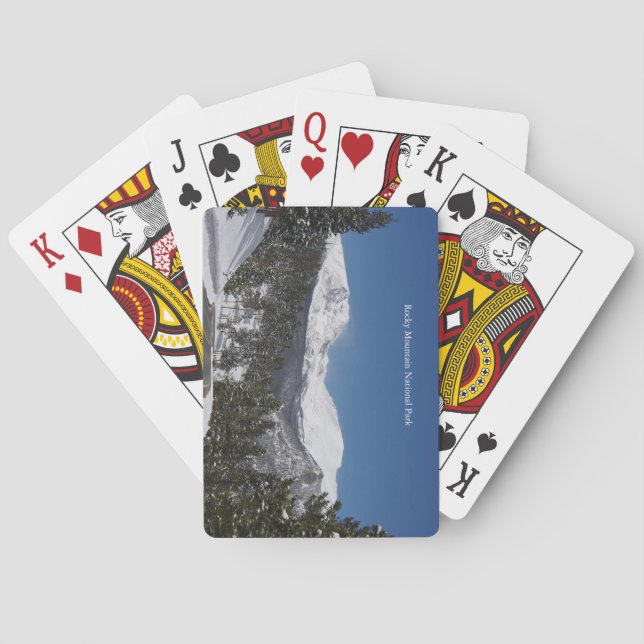 Rocky Mountain Nationalpark Spielkarten (Rückseite)
