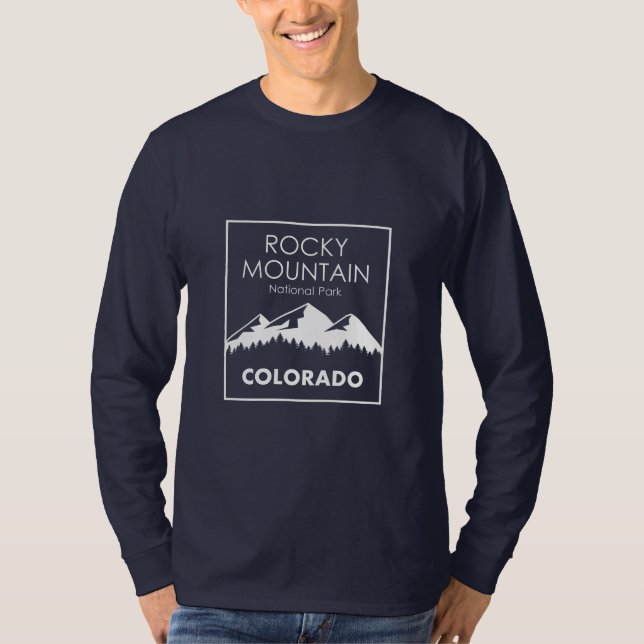 Rocky Mountain Nationalpark T - Shirt (Vorderseite)