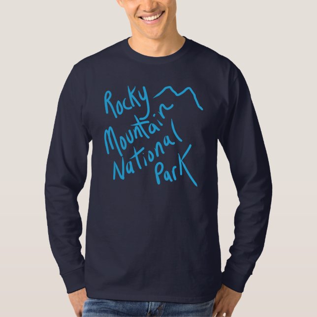 Rocky Mountain Nationalpark T-Shirt (Vorderseite)