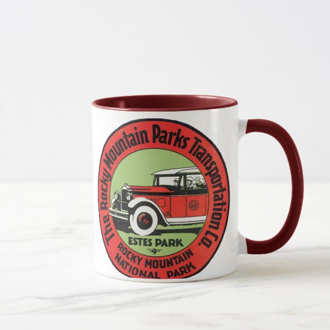Rocky Mountain Nationalpark Tasse (Rechts)