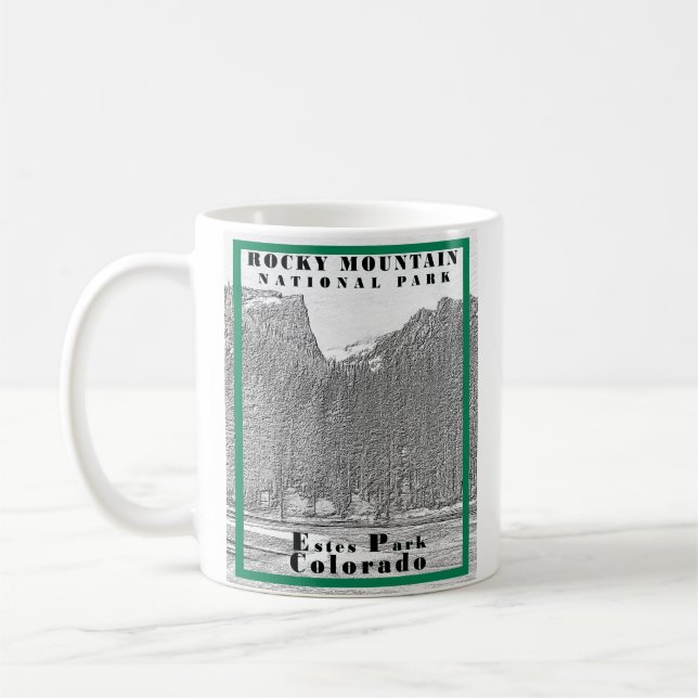 Rocky Mountain Nationalpark Tasse (Links)