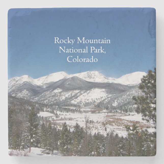 Rocky Mountain Nationalpark Untersetzer (Vorderseite)