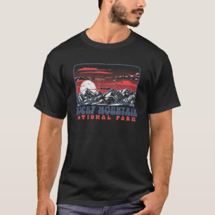 Rocky Mountain Nationalpark Vintages Wandern & Cam T-Shirt