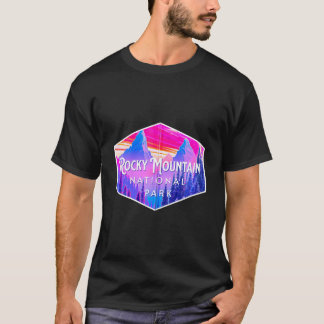 Rocky Mountain Nationalpark Zip Hoodie T-Shirt