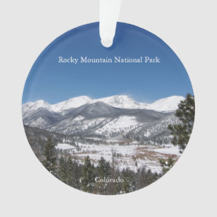 Rocky Mountain Nationalparkacrylverzierung Ornament