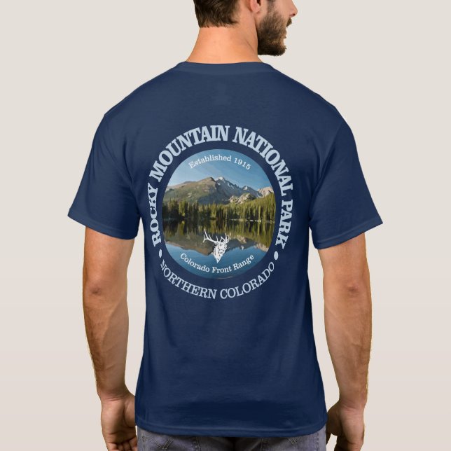 Rocky Mountain NP 2 T-Shirt (Rückseite)