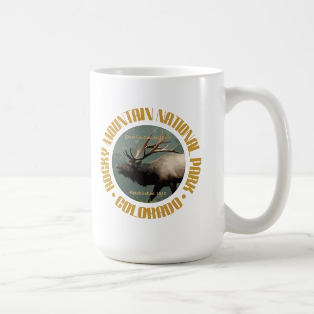 Rocky Mountain NP Kaffeetasse (Rechts)