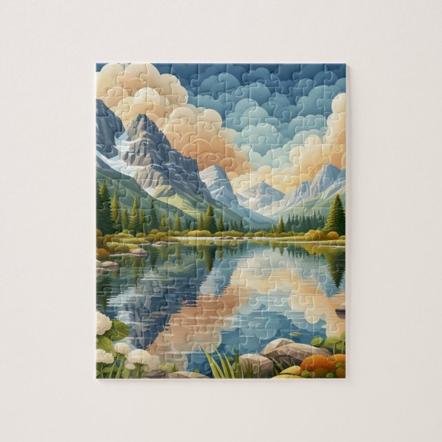 Rocky Mountain Puzzle (Vertikal)