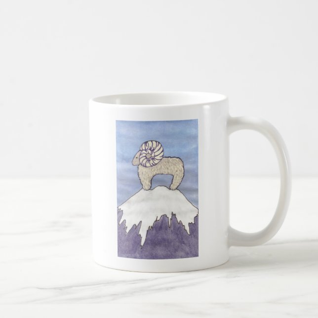 Rocky Mountain Ram Kaffeetasse (Rechts)
