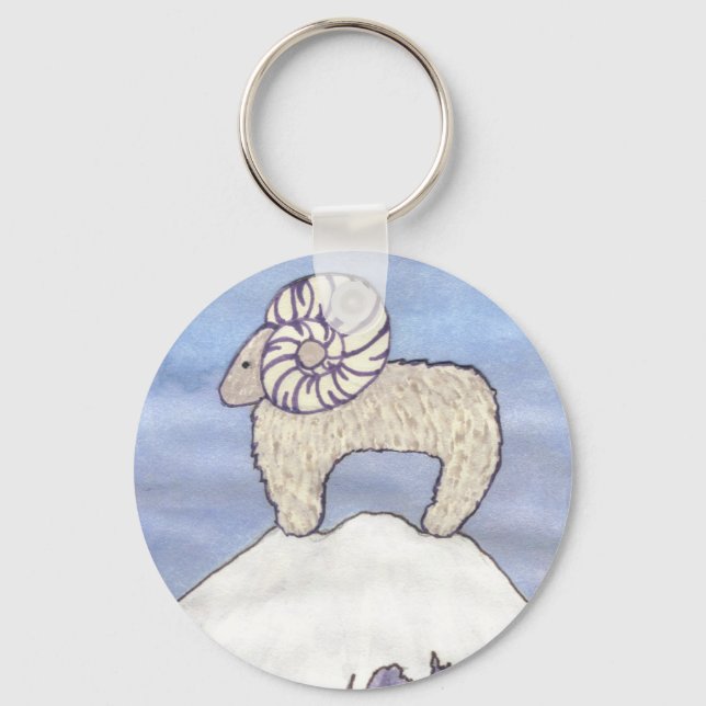 Rocky Mountain Ram Schlüsselanhänger (Vorderseite)