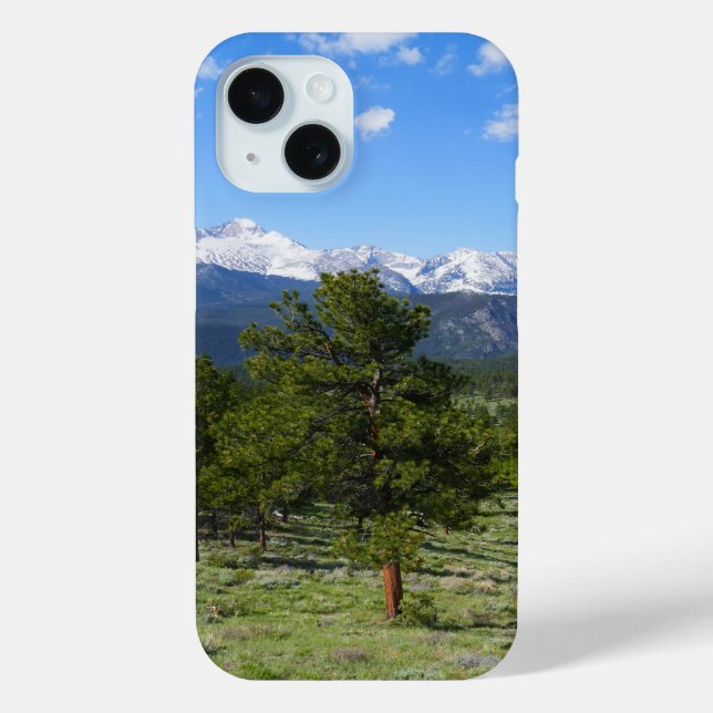 Rocky Mountain View Landschaft Case-Mate iPhone Hülle (Rückseite)