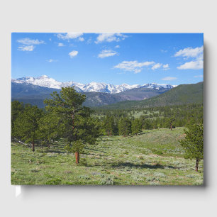 Rocky Mountain View Landschaft Gästebuch