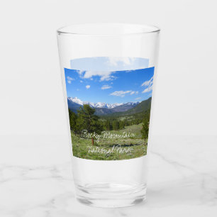 Rocky Mountain View Landschaft Glas
