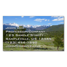Rocky Mountain View Landschaftliche Landschaft