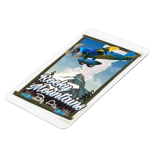 Rocky Mountains by Air! Magnet (Linke Seite)