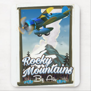 Rocky Mountains by Air! Mousepad