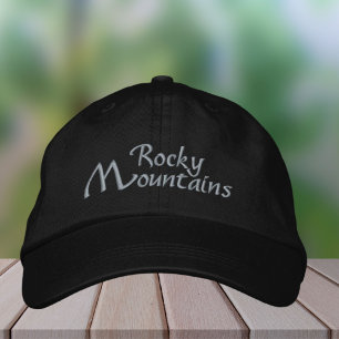 Rocky Mountains Colado bestickter Hut